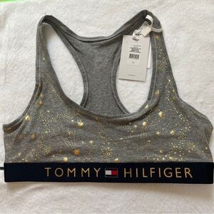 Bralette top Tommy Hilfiger gray